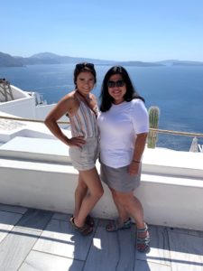 Photo of Danielle Boote, a Cleary graduate and her daughter, a current Cleary student