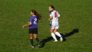 Cleary grad Alexis Whatcott playing soccer for Cleary